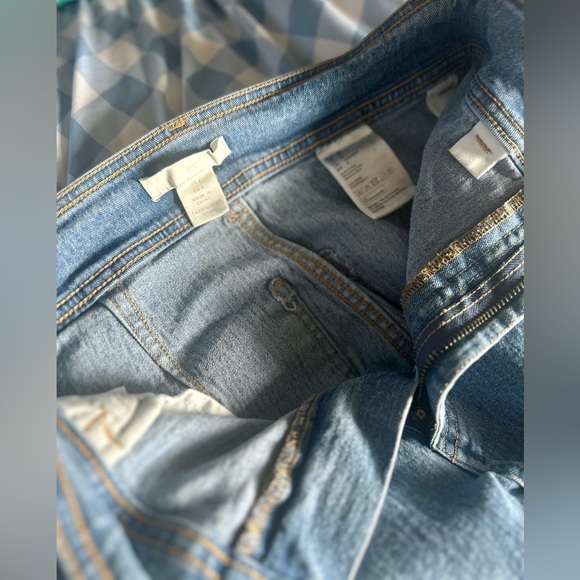 Fitted wide leg jeans pale blue - Picture 11 of 12